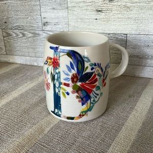 Anthropologie Starla‎ M.Halfman Mug.  Letter B